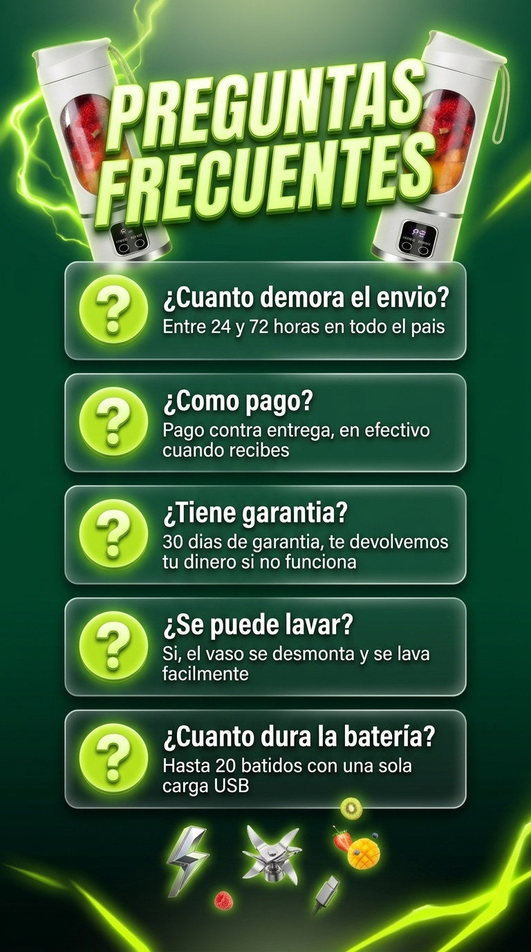 Licuadora Portatil