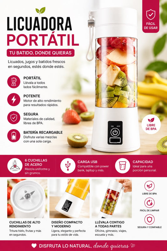 LICUADORA PORTATIL