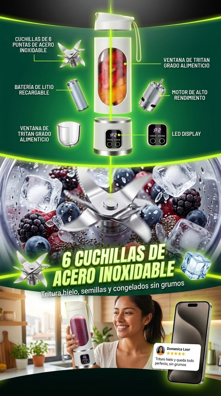 Licuadora Portatil